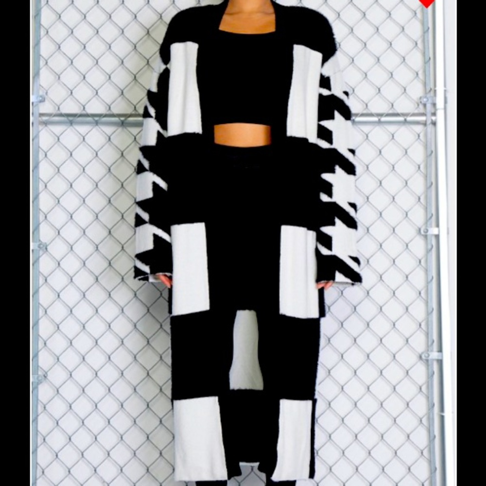 Houndstooth Cardigan